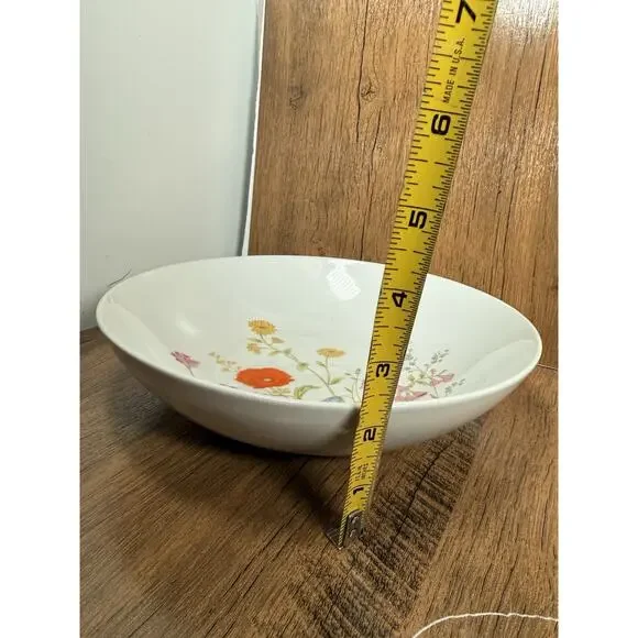 Wilshire House Jepcor English Garden Serving Vegetable Bowl Wildflower - Picture 2 of 4